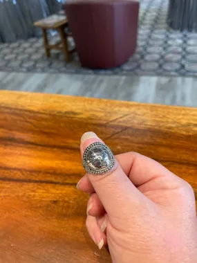 Domed Ring in Silver
