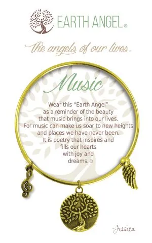 Earth Angel Charm Bracelet ~ Achievement & Inspiration