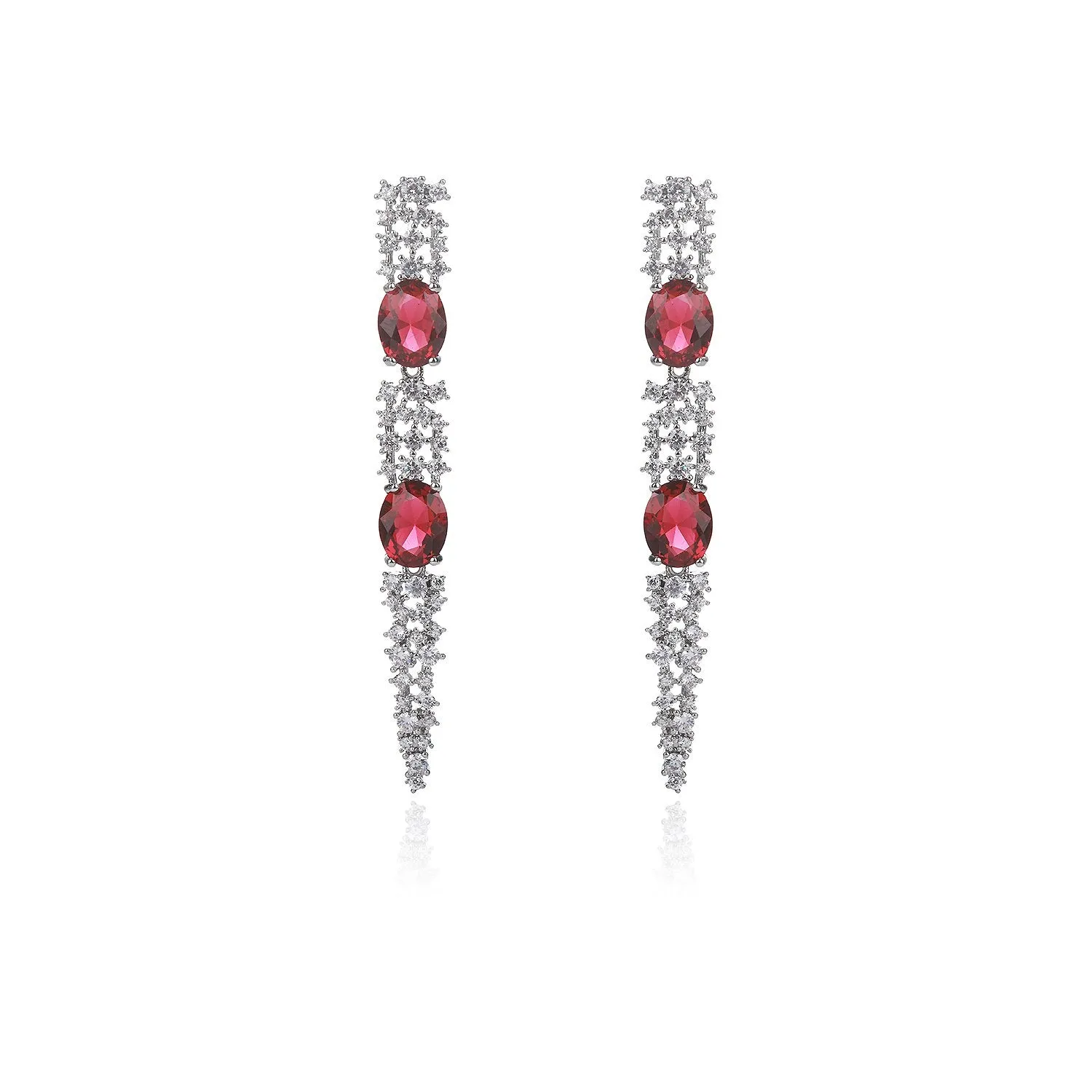 Luxury Cubic Zircon CZ Earrings,Crystals Dangle Earring Birthday Party Wedding Gift Fine New Jewelry CE11501