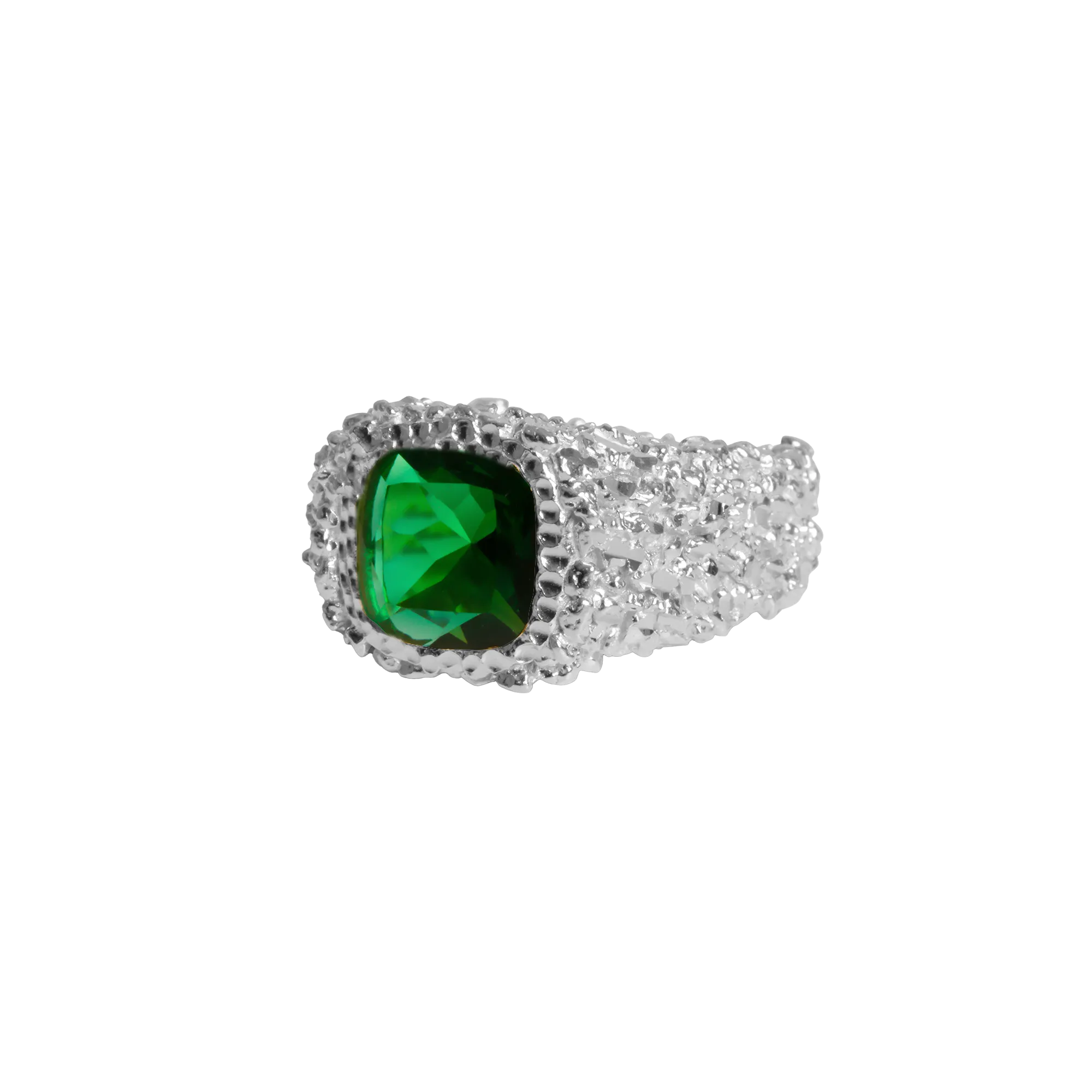 VC074 Small Emerald Ring